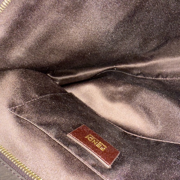 FENDI beautiful suede purse. Purchased in Italy. - Picture 6 of 6